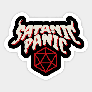 Satanic Panic DnD OSR Nostalgia Sticker